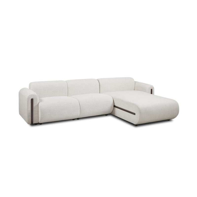 Linen Luxe Sectional Sofa 