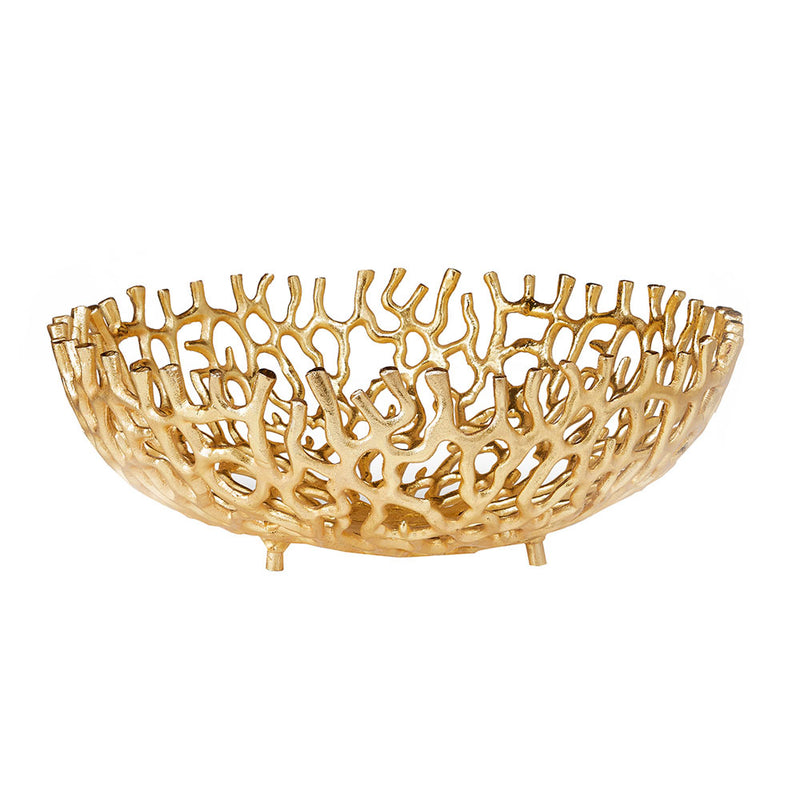 XC-25243-G Gold Round Bowl