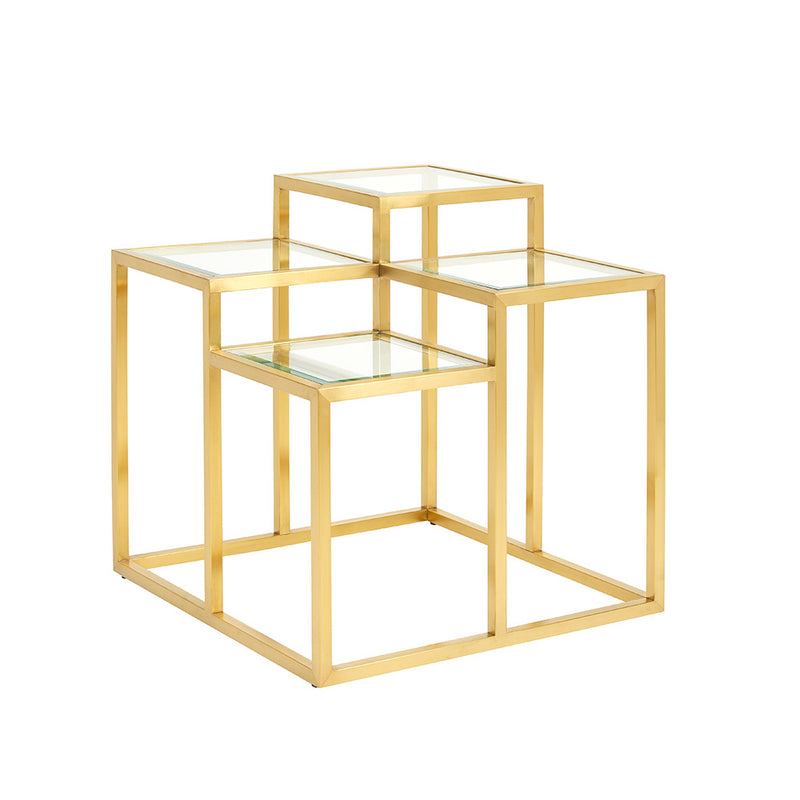 Elmore Gold End Table