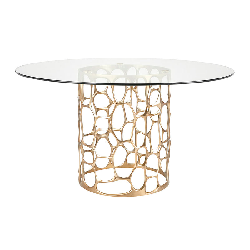 Mario Gold Dining Table