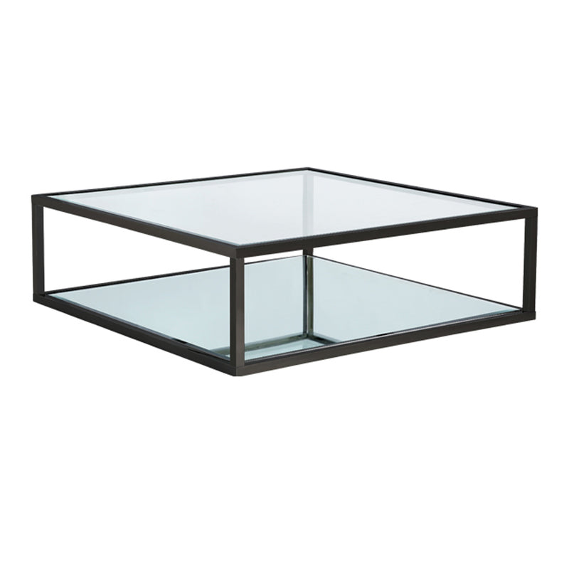 Caspian Black Coffee Table: Square