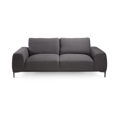 Dark Grey Linen Sofa #030008