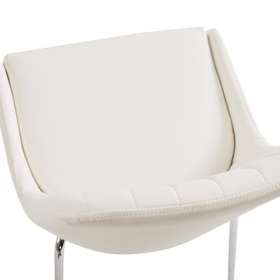 White Moira Dining Chair #130017