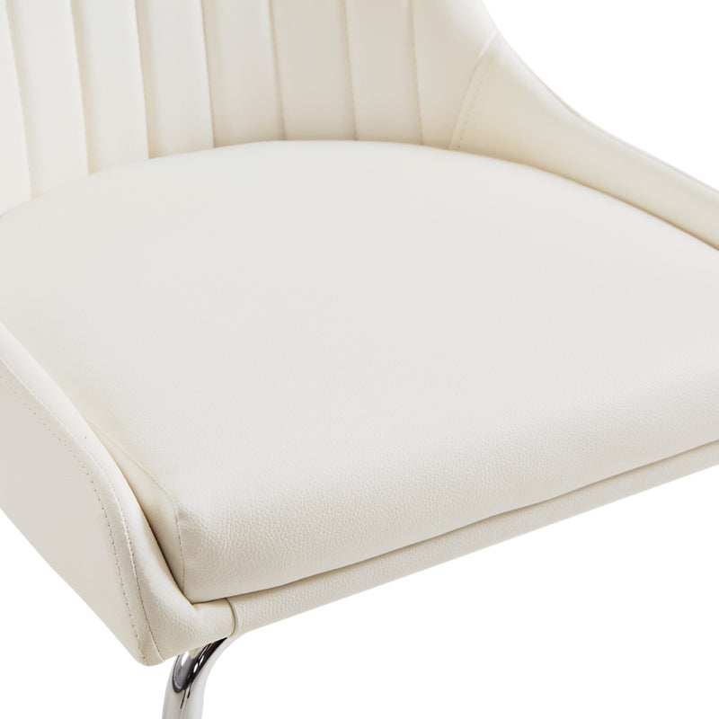 White Moira Dining Chair 