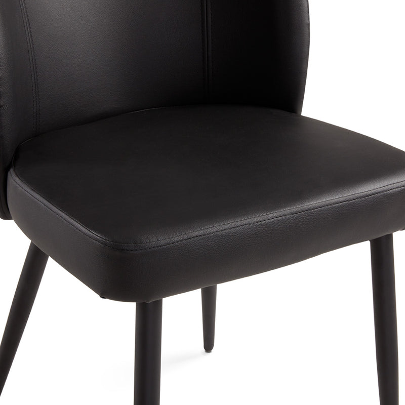 Black Fortina Dining Chair 