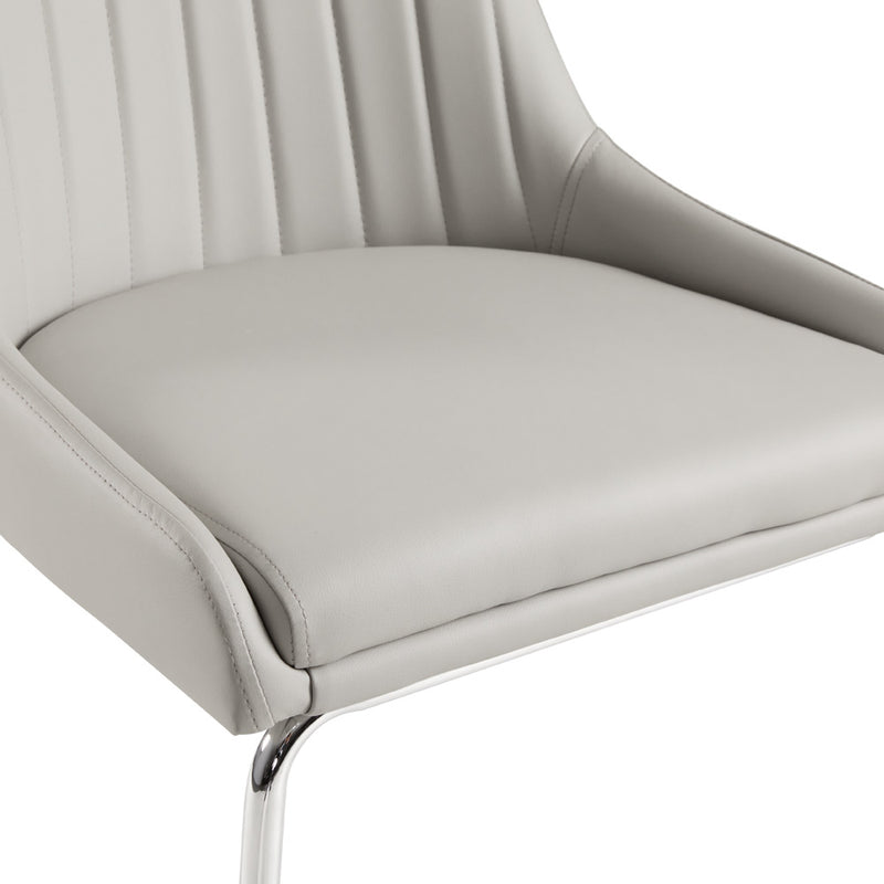 Light Grey Moira Dining Chair 