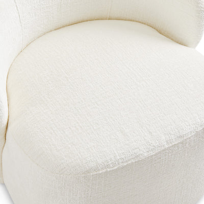 Beige Swivel Accent Chair #010012