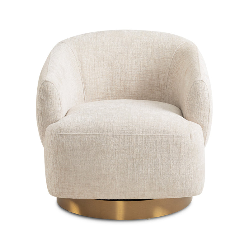 Light Gold Accent Chair 