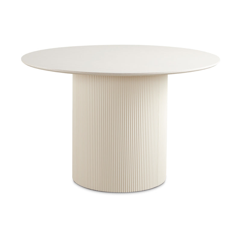 Harmony Dining Table: Ivory