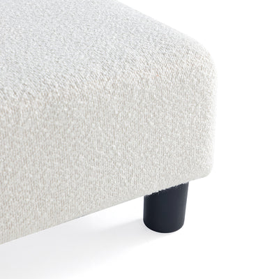 White Foot Resting Stool #100052