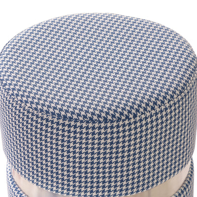 Modern Round Ottoman