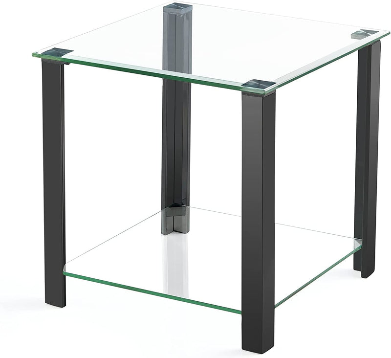 Glass End Table