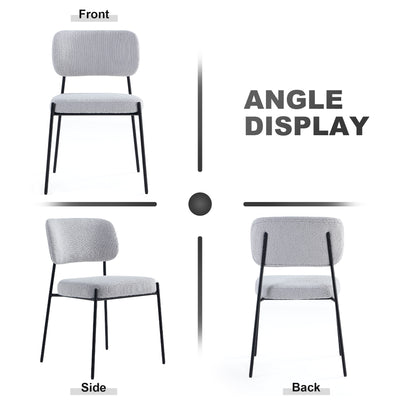 Light Grey Dining Chair*2 #130003