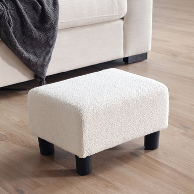 White Foot Resting Stool #100052