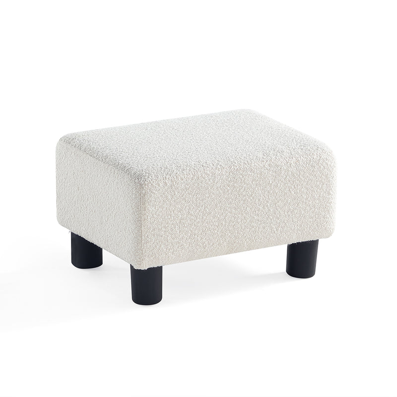 White Foot Resting Stool 