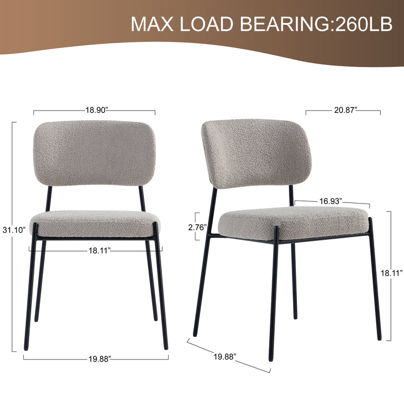 Beige Dining Chair*2 