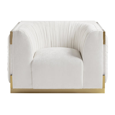 Vanilla Creme Accent Chair #010015