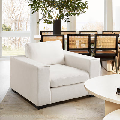 White Urban Retreat Accent Chair #010016