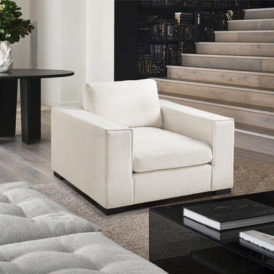 White Urban Retreat Accent Chair #010016