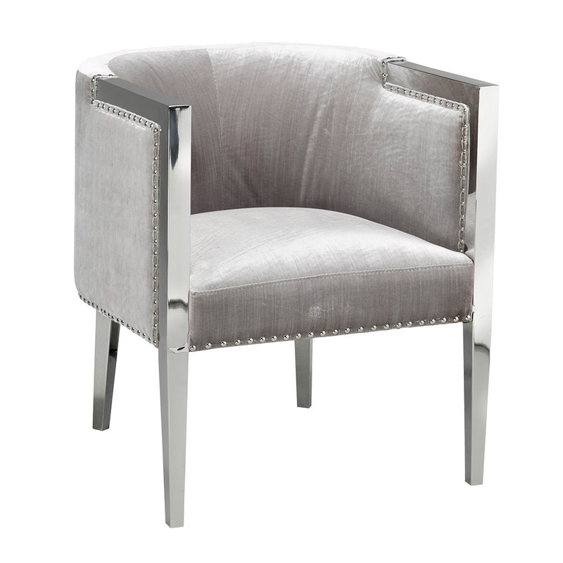 Accent Chair-Dark Grey